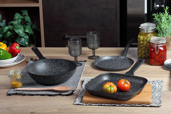Wok Antiaderente 28 cm Tognana Authentika Made in Italy - Casa & Stile
