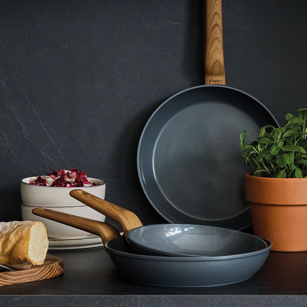 Padella 32 cm T-Care My Cooking - Alluminio Riciclato PFAS Free Tognana