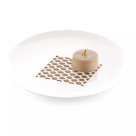 Stencil Alambra Silikomart Professional Set 2 Pezzi Decorazioni 160mm