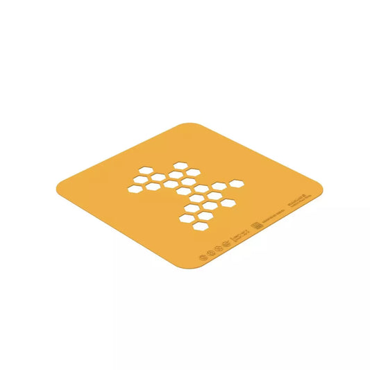 Stencil Miele Silikomart Professional Set 2 Pezzi Decorazioni 160mm