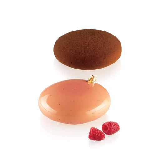 Stampo Silicone MUL3D Pebble 120 Silikomart Professional 4 Monoporzioni 3D