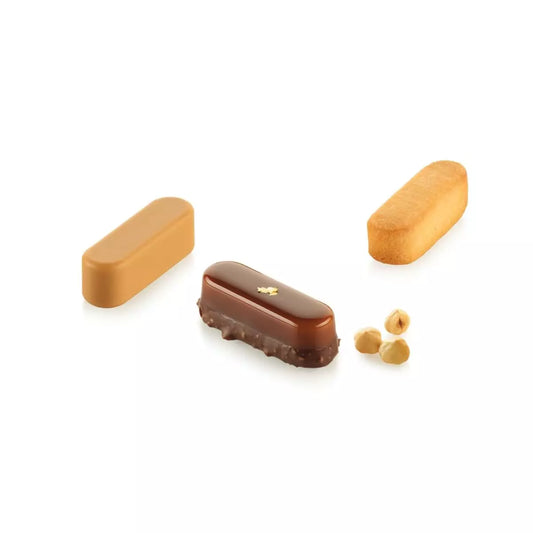 Stampo Silicone Éclair XS 14 Silikomart Professional 20 Cavità