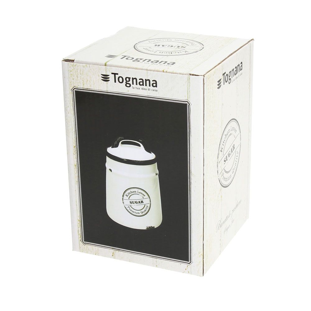Barattolo per Zucchero Urban Chic – Ø 12 cm | Tognana
