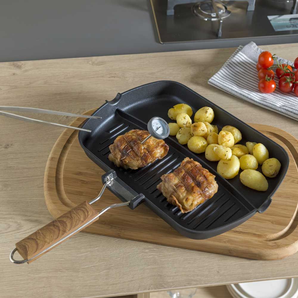 Set Grigliatura Multifunzione 24cm Alluminio Tognana Country Chic