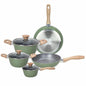 Batteria Pentole e Padelle 8 Pezzi Sage Stone Verde Salvia - Casa & Stile