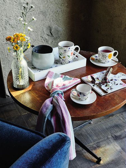 Tagliere Audrey Tognana 20x15cm - Stoneware Bianco Linea Dolce Casa