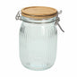 Barattolo Vetro con Coperchio 1000 cc Tognana Vidro - Contenitore Cucina Bambù