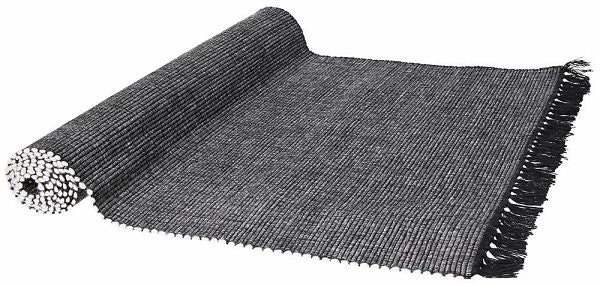 Runner Tavola 40x140 cm Tognana Basic Nero - Casa & Stile