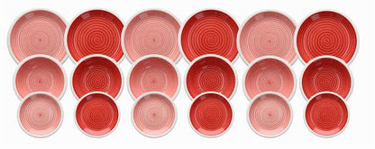 Servizio Piatti 18 Pezzi Tognana Pompei Stoneware - Casa & Stile