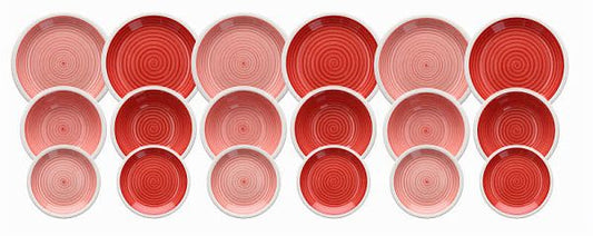 Servizio Piatti 18 Pezzi Tognana Pompei Stoneware - Casa & Stile