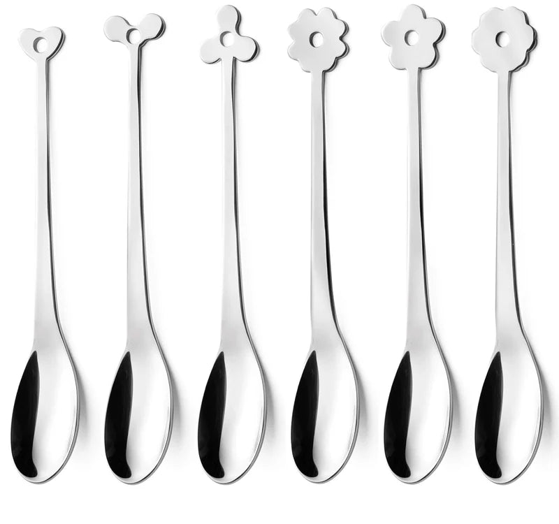 Set 6 Cucchiaini Espresso Acciaio Inox EME Cadeau - Casa & Stile