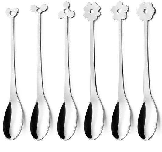 Set 6 Cucchiaini Espresso Acciaio Inox EME Cadeau - Casa & Stile