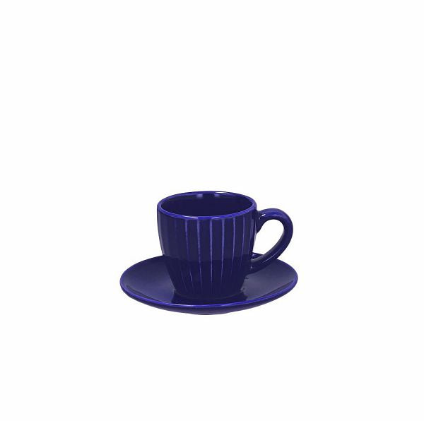 Set 6 Tazze Caffè con Piattino Tognana Relief Algarve - Casa & Stile