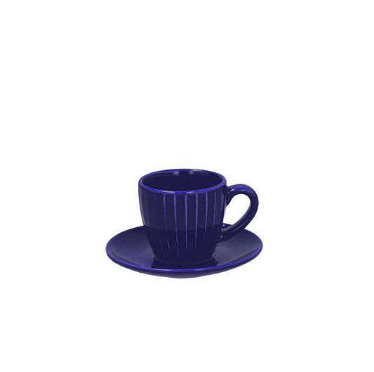 Set 6 Tazze Caffè con Piattino Tognana Relief Algarve - Casa & Stile