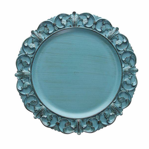 Sottopiatto Lirico 35cm Ottanio - Polipropilene - Casa & Stile