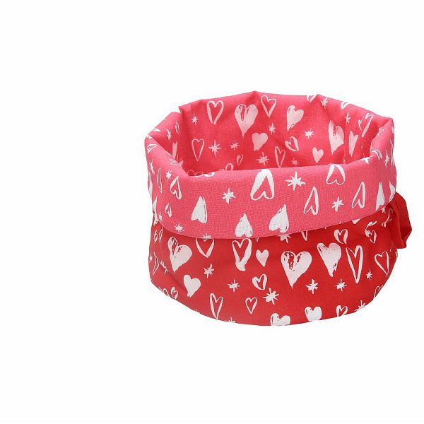Cestino Pane Amore Tognana 18cm - Cotone Riciclato Linea Textile