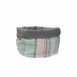 Cestino Pane Rotondo Cotone 18 cm Tognana Jardin - Righe Rosa Verde Acqua Grigio