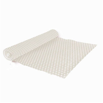 Runner Amour Tognana 40x120cm - Cotone Riciclato Beige con Cuori Linea Textile