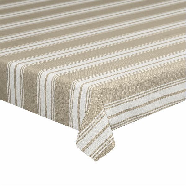 Tovaglia Cotone Beige 140x140 cm Tognana Natural Love - Casa & Stile