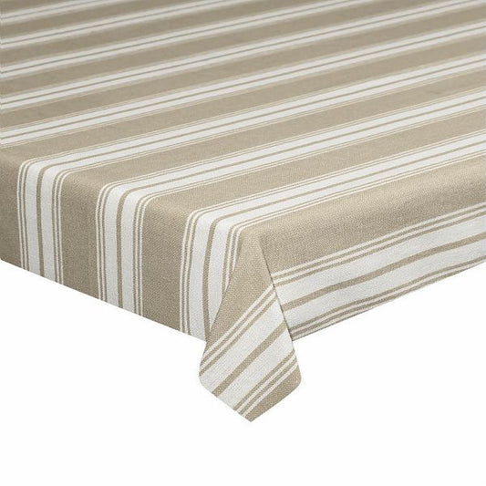 Tovaglia Cotone Beige 140x140 cm Tognana Natural Love - Casa & Stile