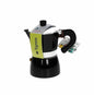 Caffettiera Coffee Star 3 Tazze Tognana Nera - Alluminio Linea Grancucina Moka Italiana