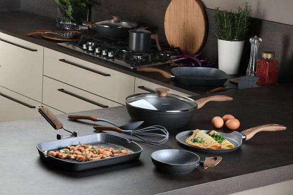 Crepiera Antiaderente 28 cm Tognana Great Stone - Alluminio Forgiato Induzione