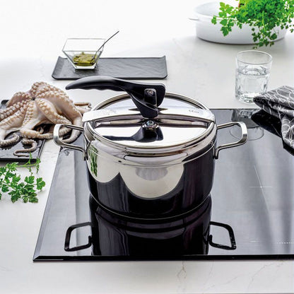 Pentola a Pressione 5 Litri Spyrit - Acciaio Inox 18/10 Tognana