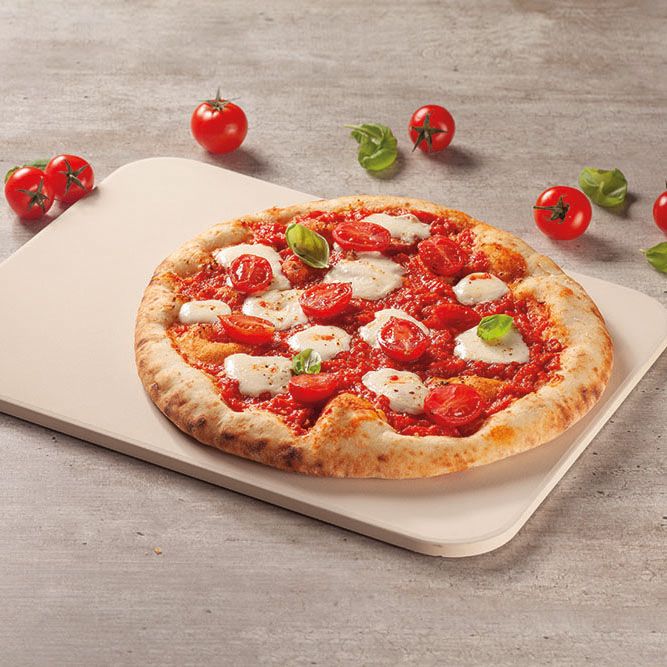 Set Pizza Stone 3 Pezzi Multicolor – Pietra Refrattaria per Pizza in Casa