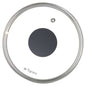 Coperchio in Vetro Trasparente 24 cm Bordo Acciaio Tognana Cooking Circle